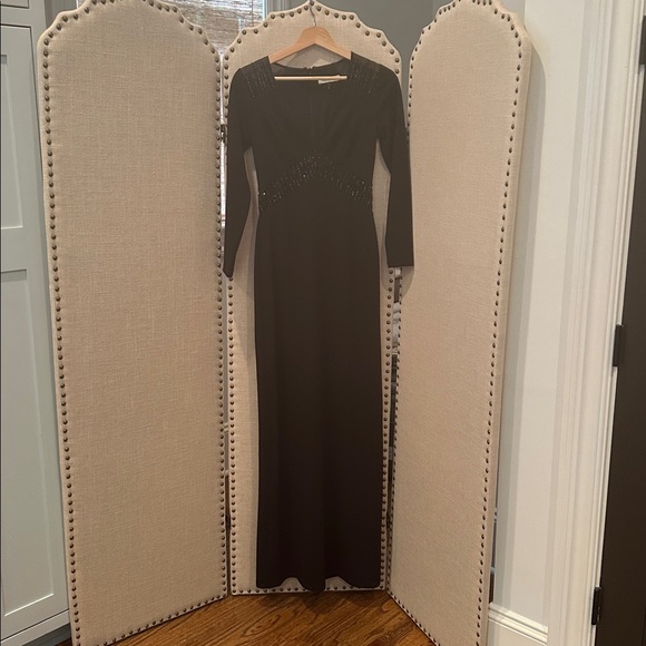 Halston Heritage Black Dress - Picture 1 of 5
